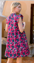 Load image into Gallery viewer, Blossom Floral Ruffle Dress