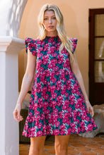 Load image into Gallery viewer, Blossom Floral Ruffle Dress
