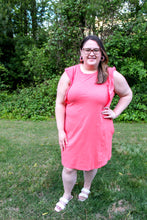 Load image into Gallery viewer, Nola Coral Dress
