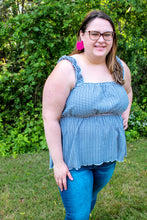 Load image into Gallery viewer, Fiona Gingham Top
