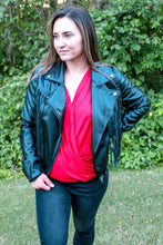 Load image into Gallery viewer, Quinn Leather Fringe Jacket

