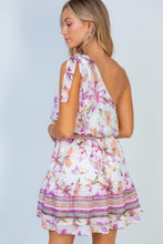 Load image into Gallery viewer, Athena One Shoulder Bow Dress
