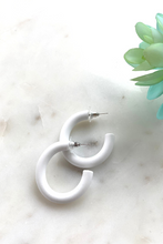 Cindy Color Block Hoops