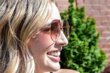 Load image into Gallery viewer, Malia  Aviator Sunglasses
