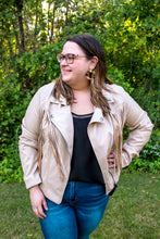 Load image into Gallery viewer, Quinn Leather Fringe Jacket

