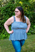 Load image into Gallery viewer, Fiona Gingham Top
