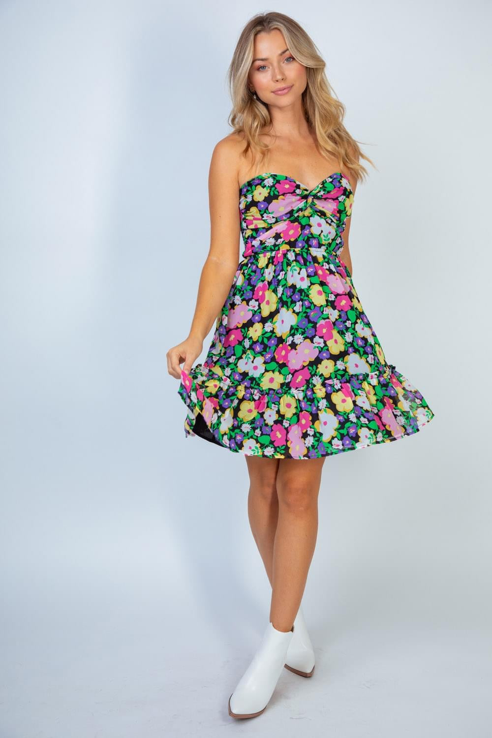 Romy Floral Sleeveless Dress